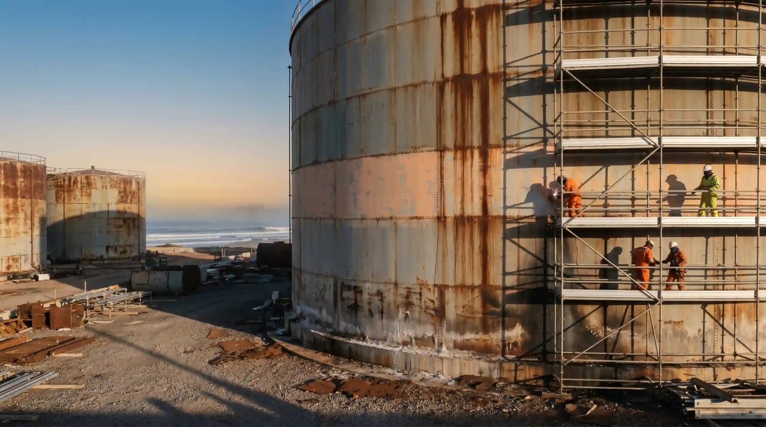 Feasibility Study for the Maintenance and Upgrade of Dirty Storage Tanks in Northwest Africa